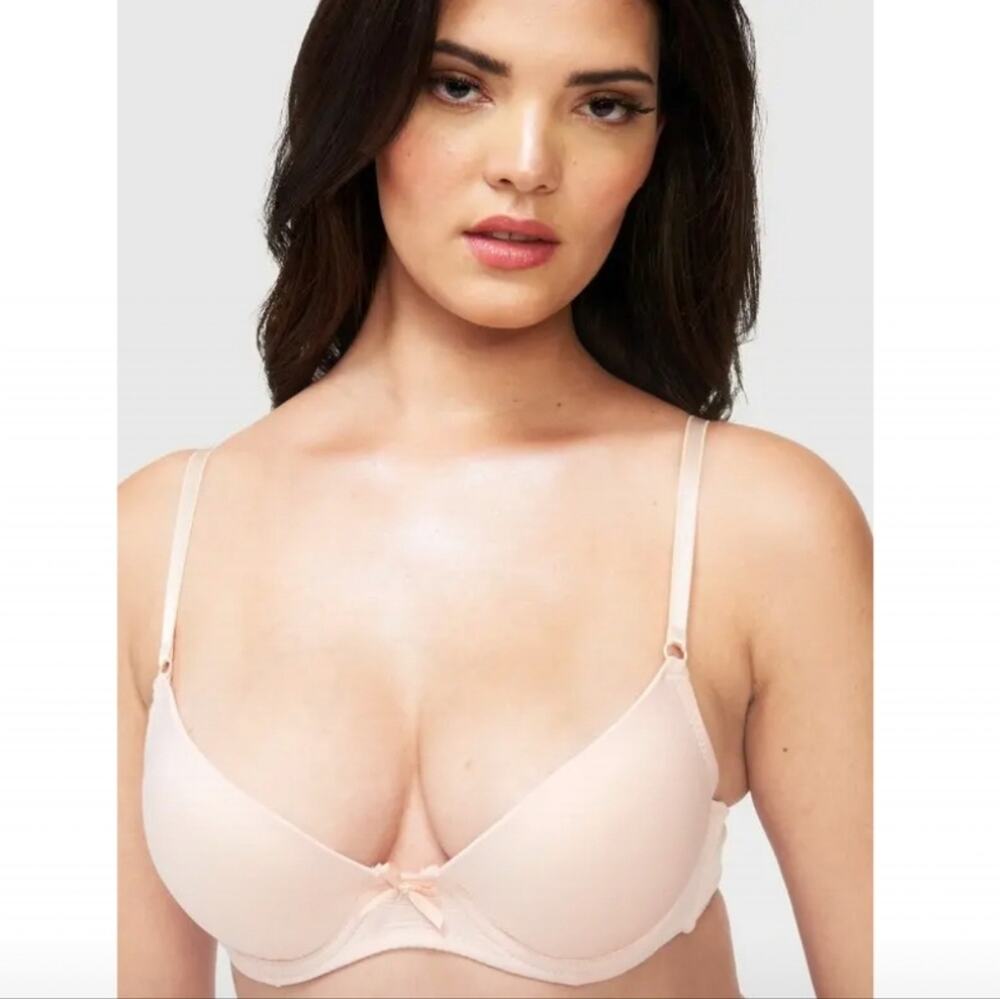 Fredericks of Hollywood NWT Pink Amira Signature Contour Push Up Bra 36C